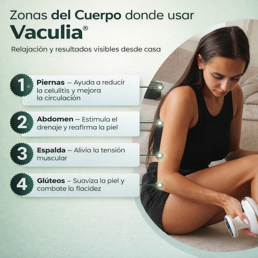 Vaculia™ Masajeador Anticelulitis