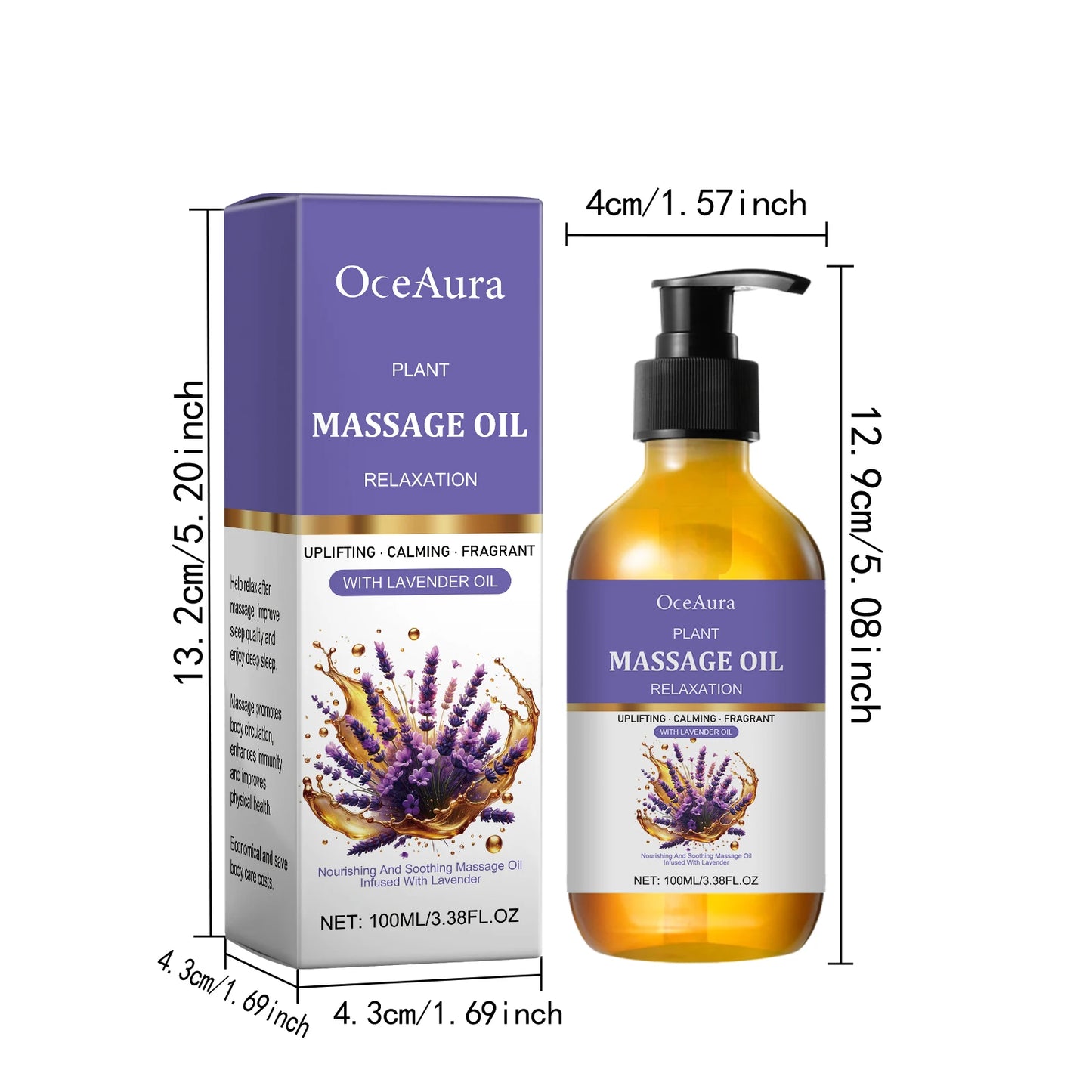 Aceite de Lavanda para Masaje 100ml